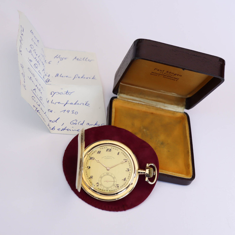 Blome Preowned-Uhren Deutsche Präzisionsuhr - original Glashütte - Bild 6 